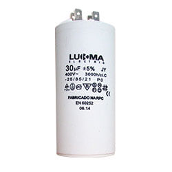 CAPACITOR DE 30UF 440V LUKMA