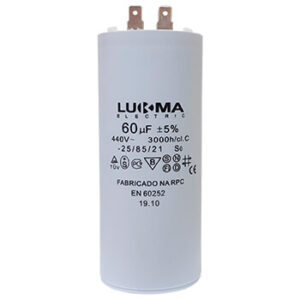 CAPACITOR DE 60UF 440V LUKMA